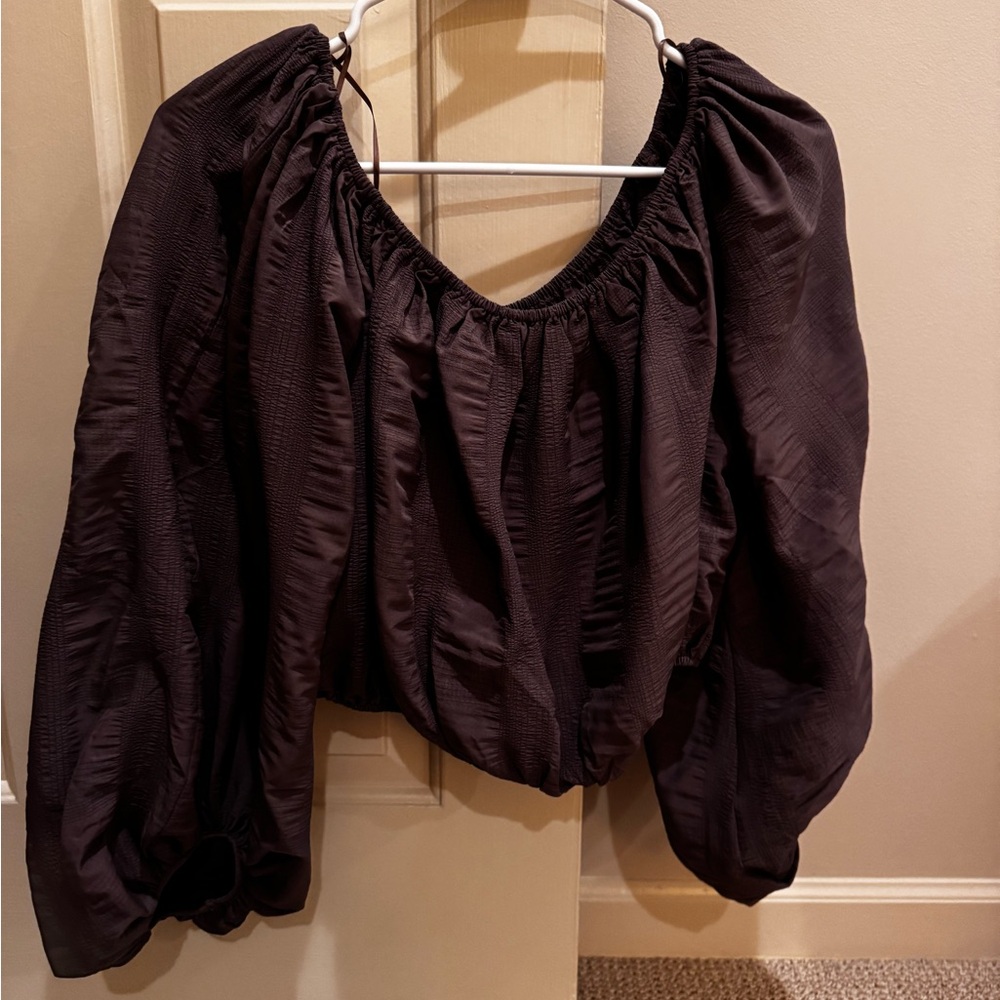 Elegant Black Women's Top